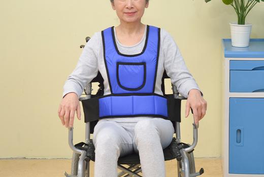 老年人护理轮椅约束背心 轮椅约束带 固定约束服 防摔保护带